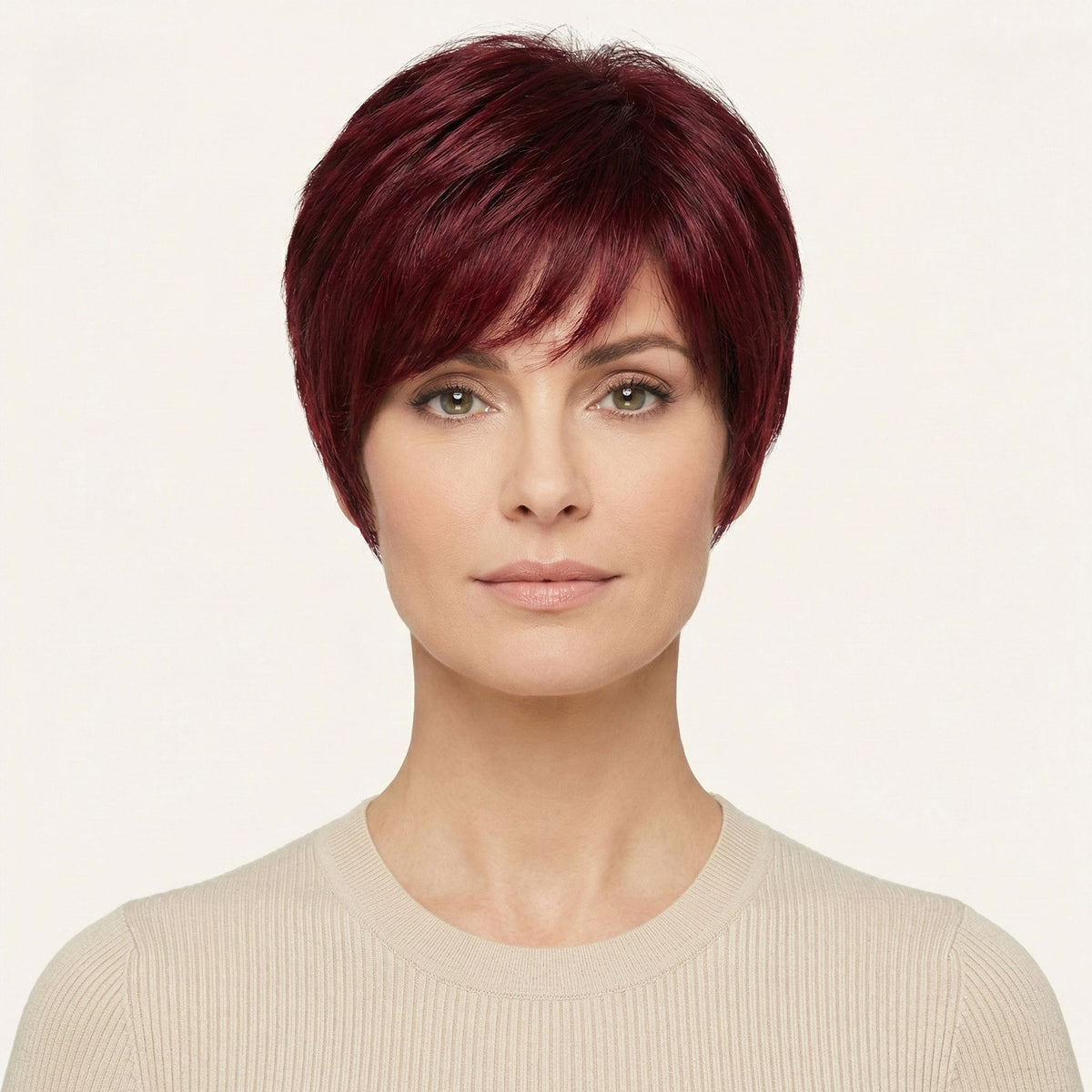 Perruque Naturelle Rouge Courte - Ulyssa