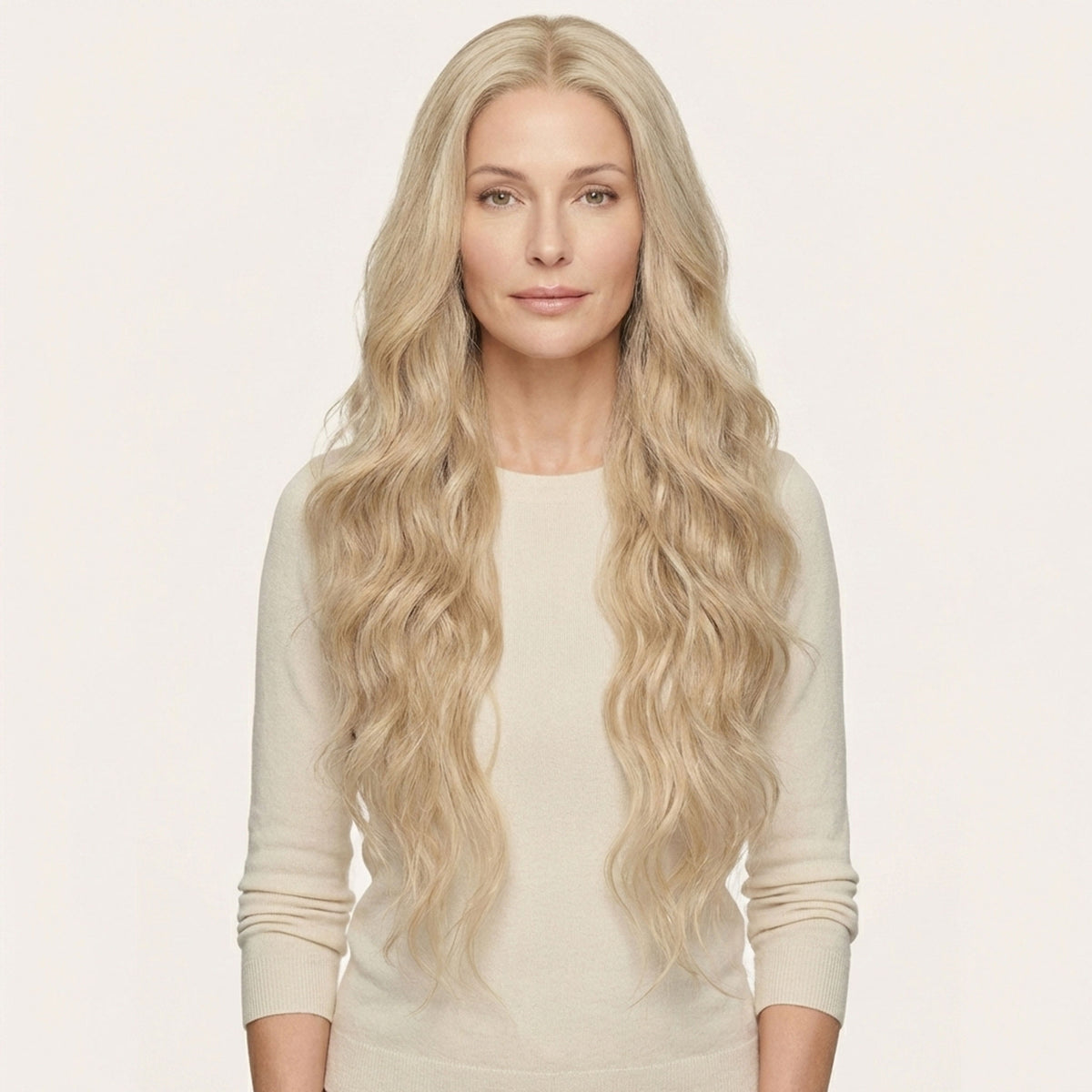 Perruque Synthétique Blonde Bouclée Longue - Zoélie