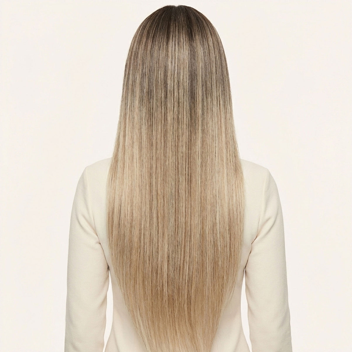 Perruque Synthétique Blonde Longue - Victoria - dos