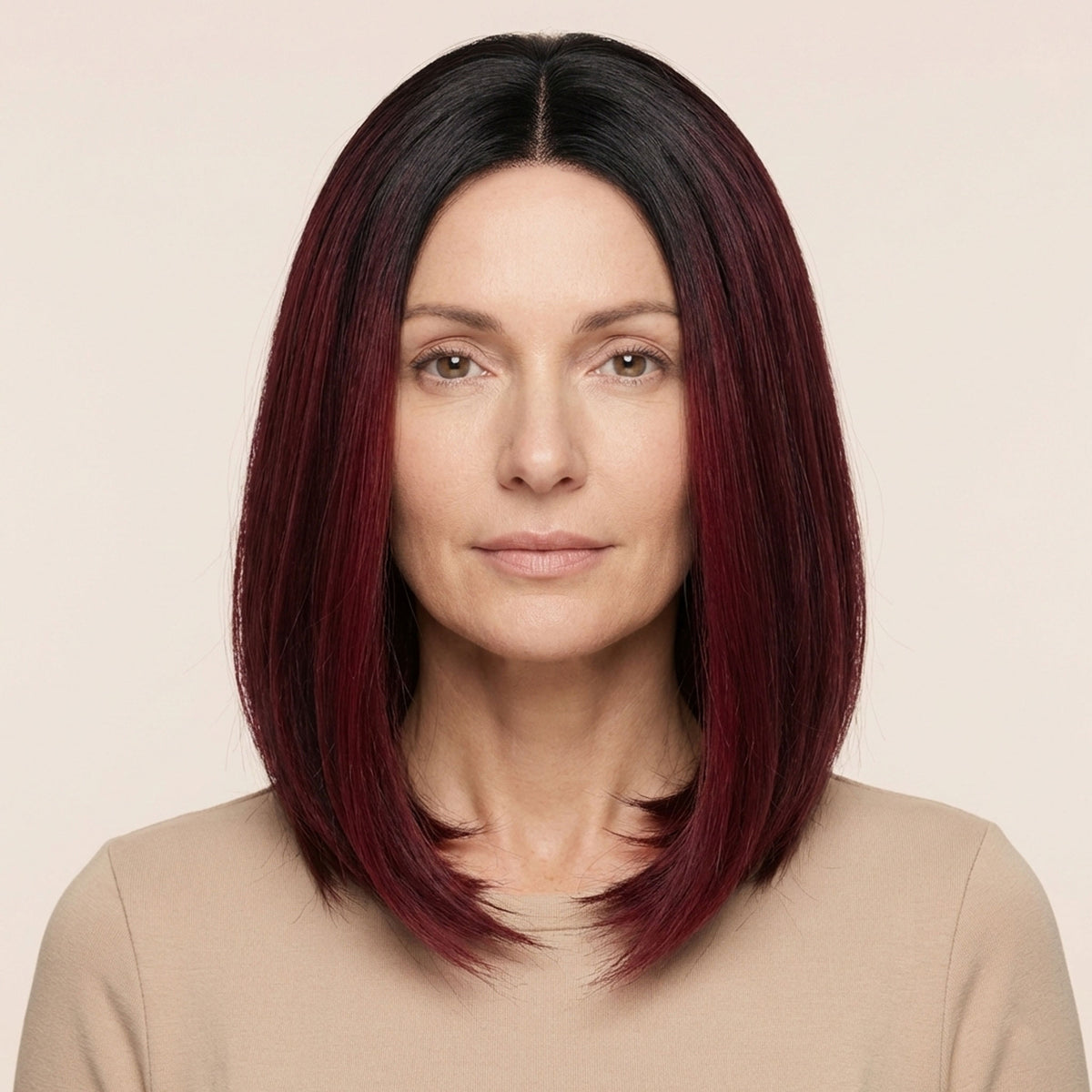 Perruque Synthétique Rouge Courte - Daria