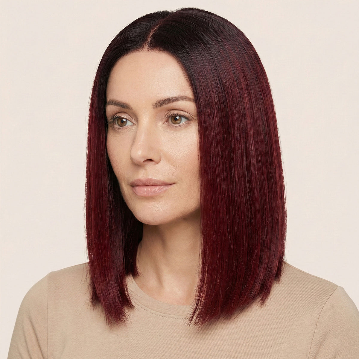 Perruque Synthétique Rouge Courte - Paloma
