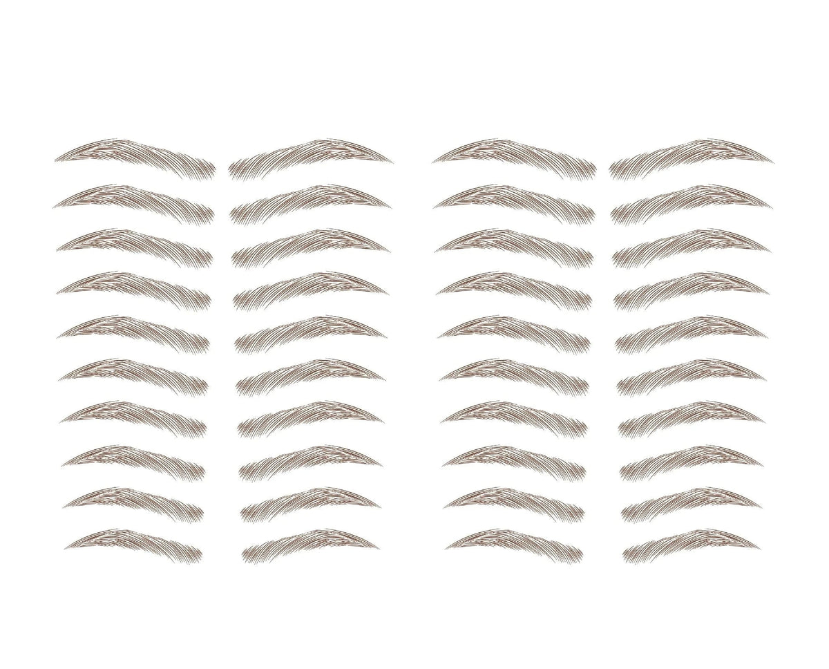 Tatouages Faux Sourcils Auto-collants – Sarah