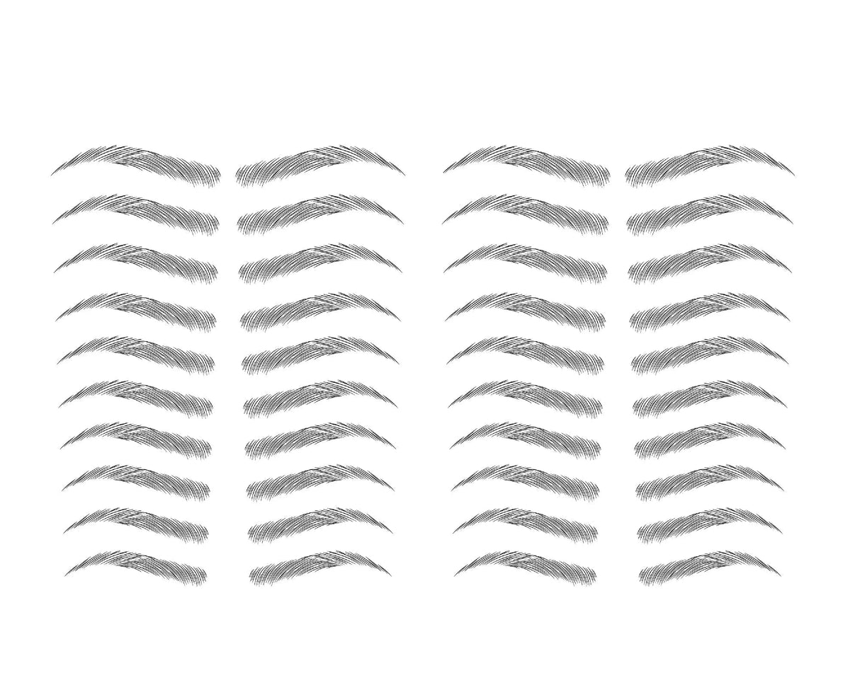 Tatouages Faux Sourcils Auto-collants – Manon