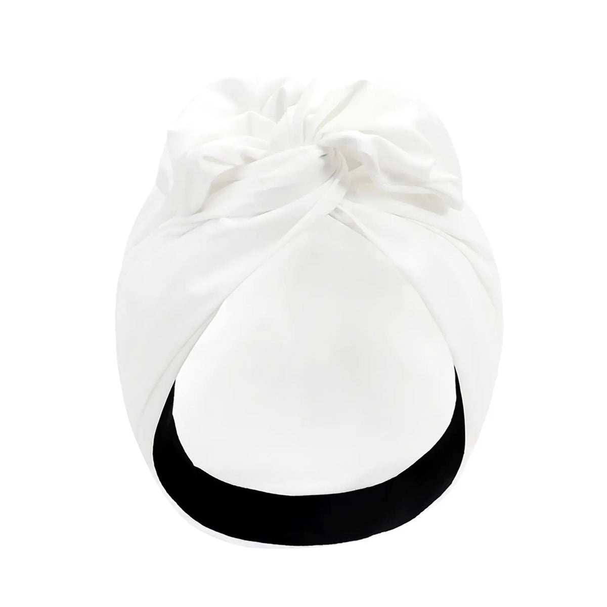 Turban Bouclé Blanc