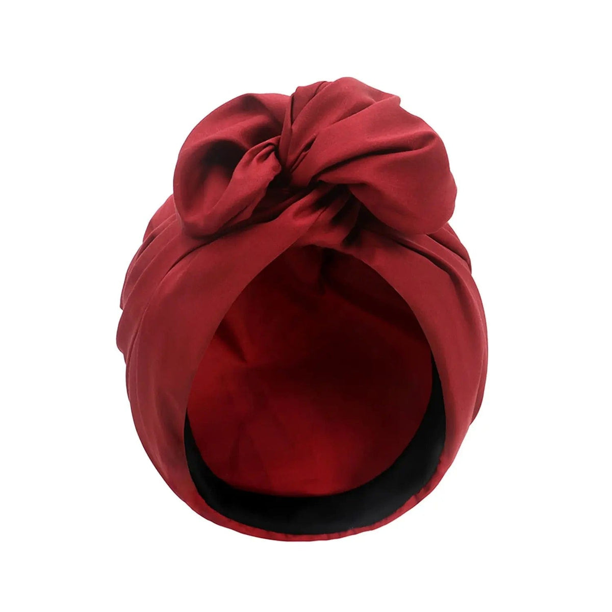 Turban Bouclé Rouge