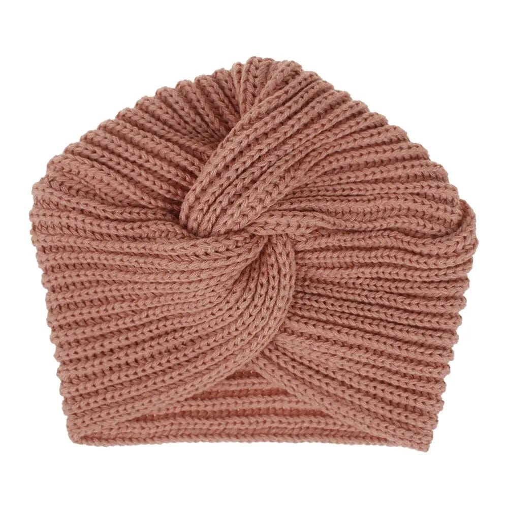 Turban D'hiver Rose