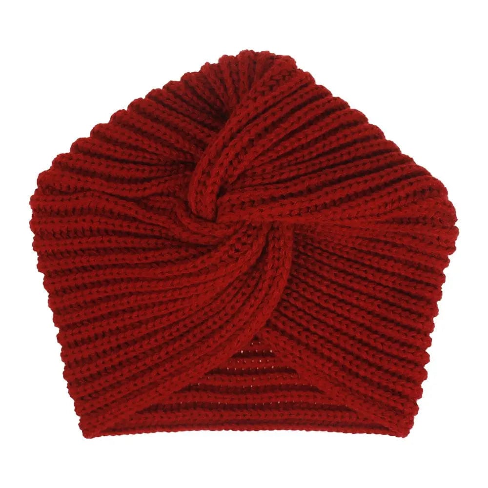 Turban D'hiver Rouge