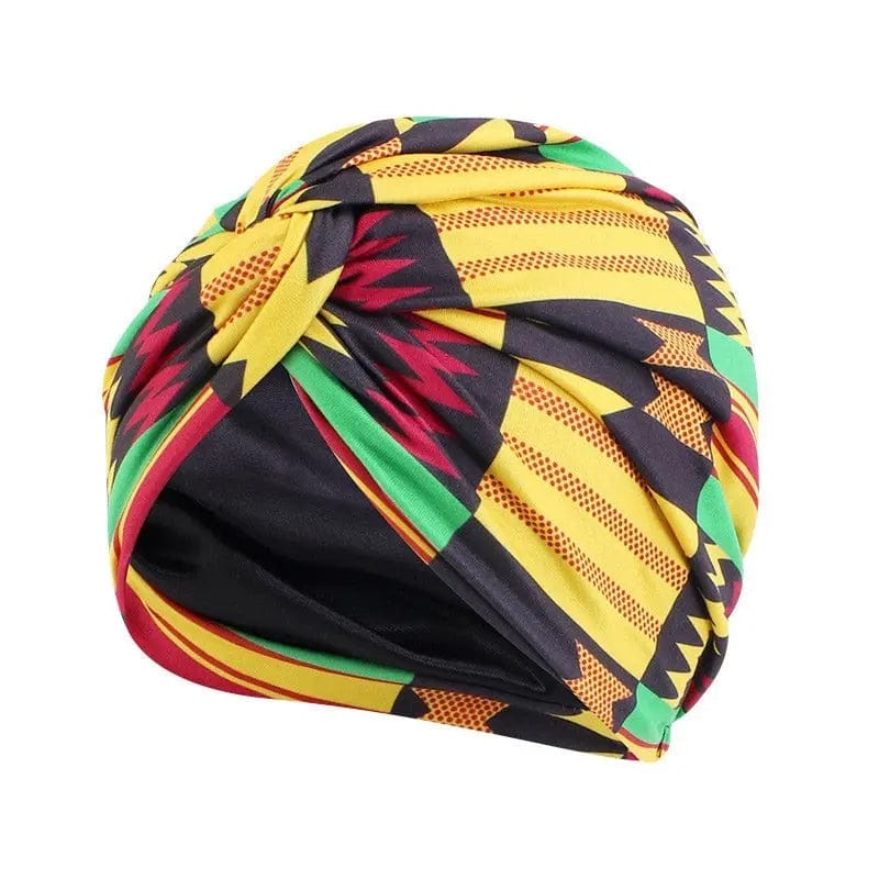 Turban Nœud Jaune
