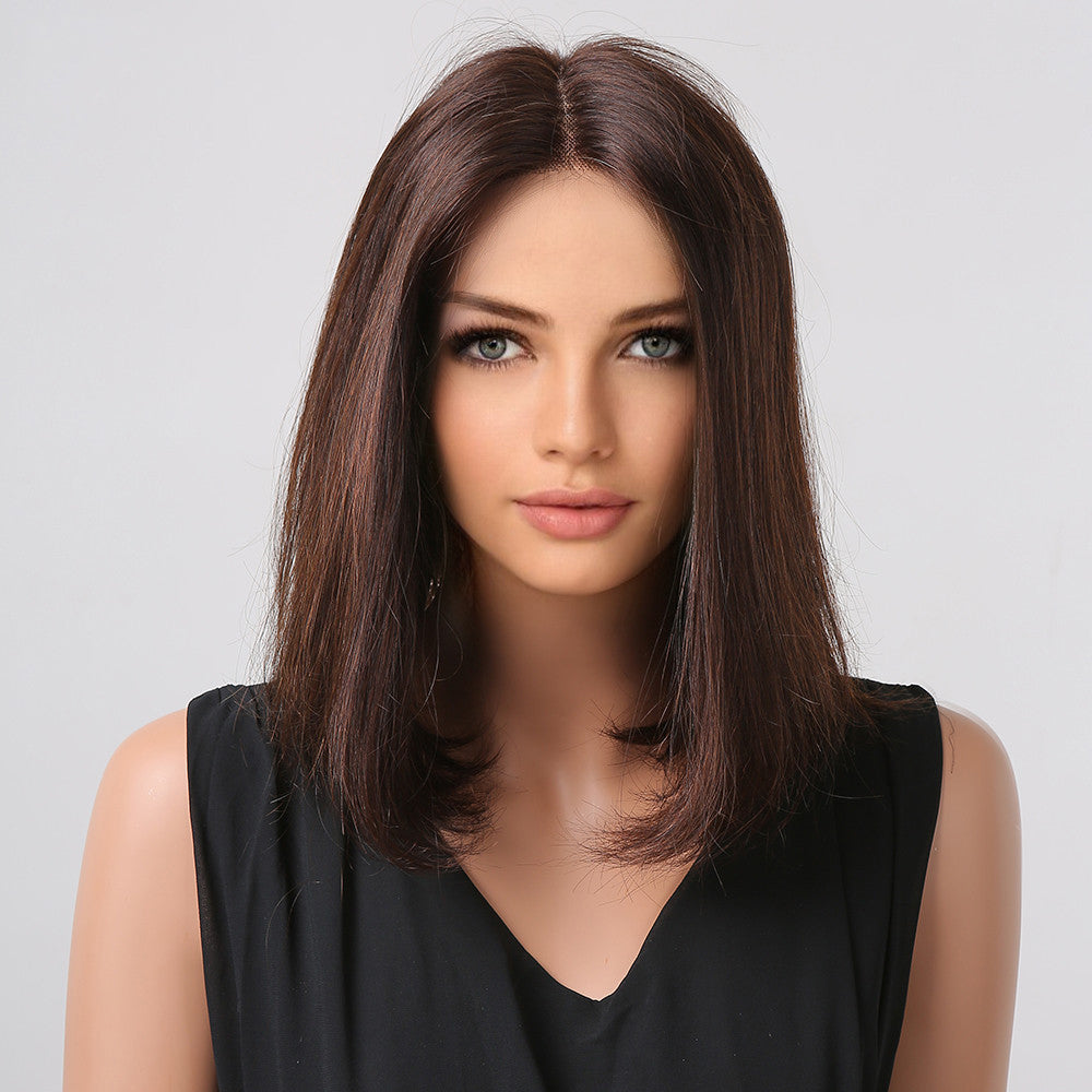 Perruque Brune Naturelle