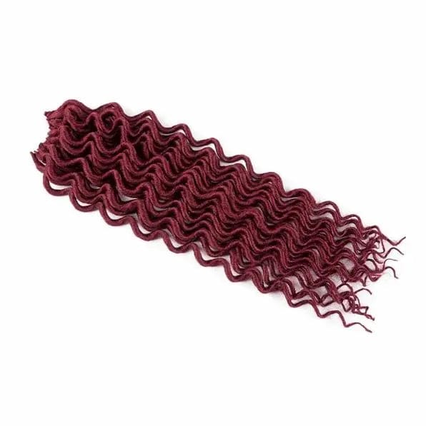 Mèches Pour Fausse Locks Crochet Bordeaux