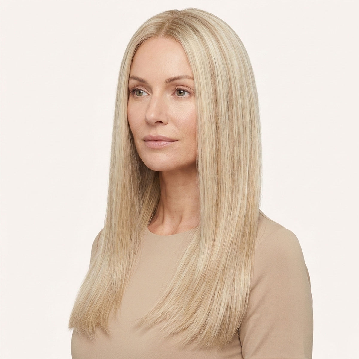 Perruque Naturelle Blonde Longue - Yaelle