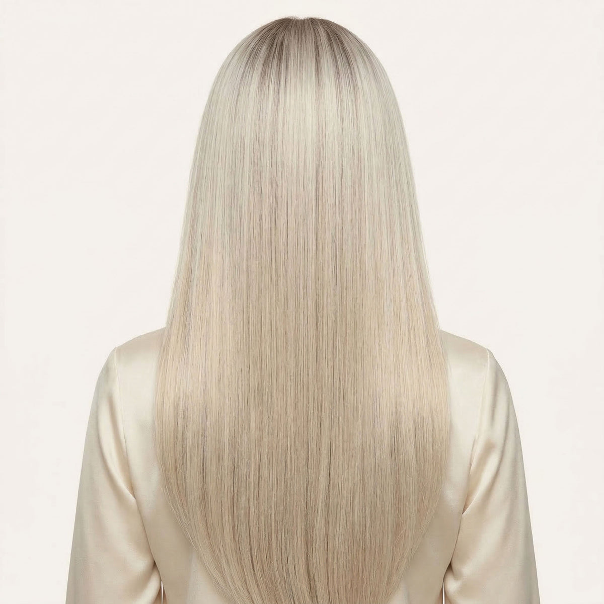 Perruque Synthétique Avec Bandeau Blonde Longue - Isadora - dos
