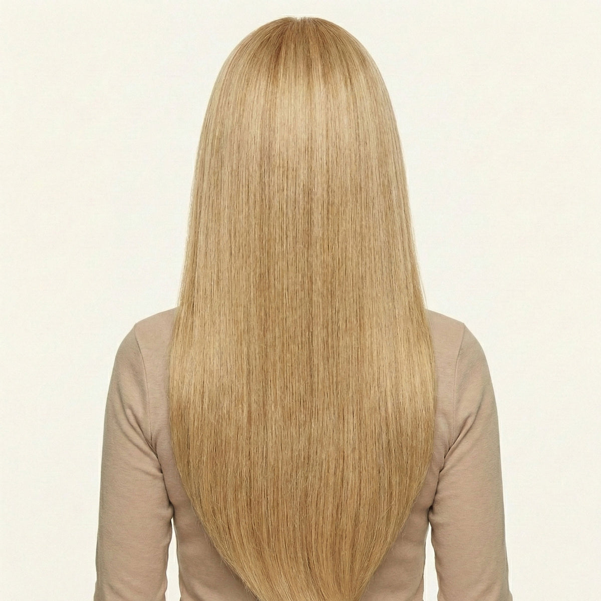 Perruque Synthétique Blonde Longue - Coralie - dos