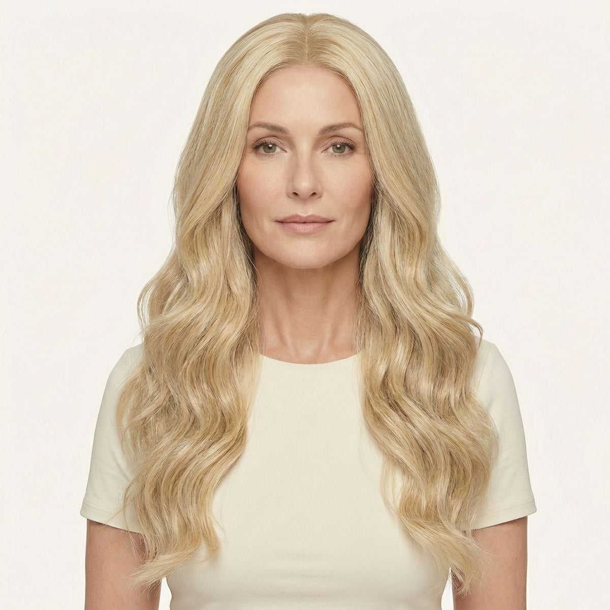 Perruque Synthétique Blonde Longue - Melusine