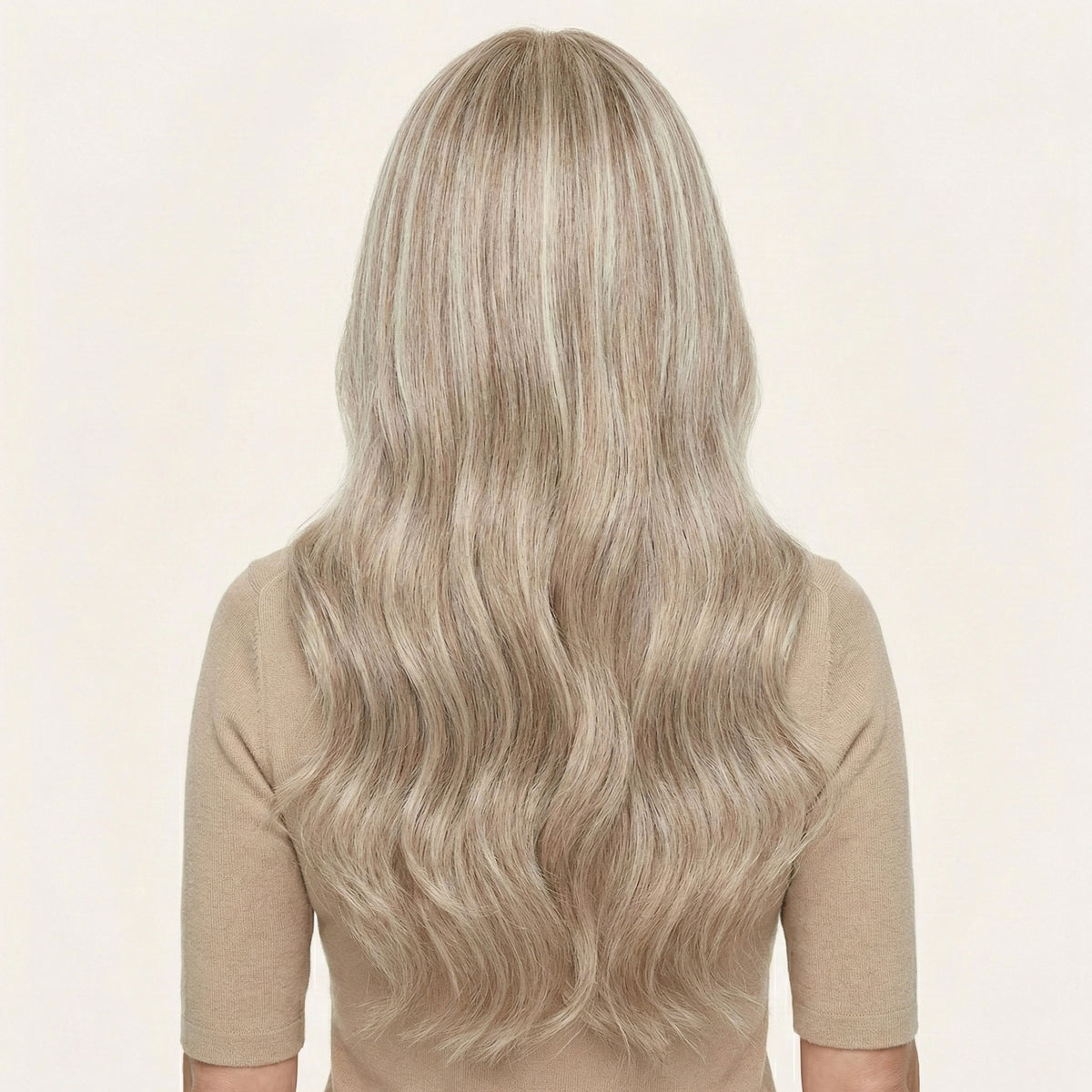 Perruque Synthétique Blonde Longue - Mireia - dos
