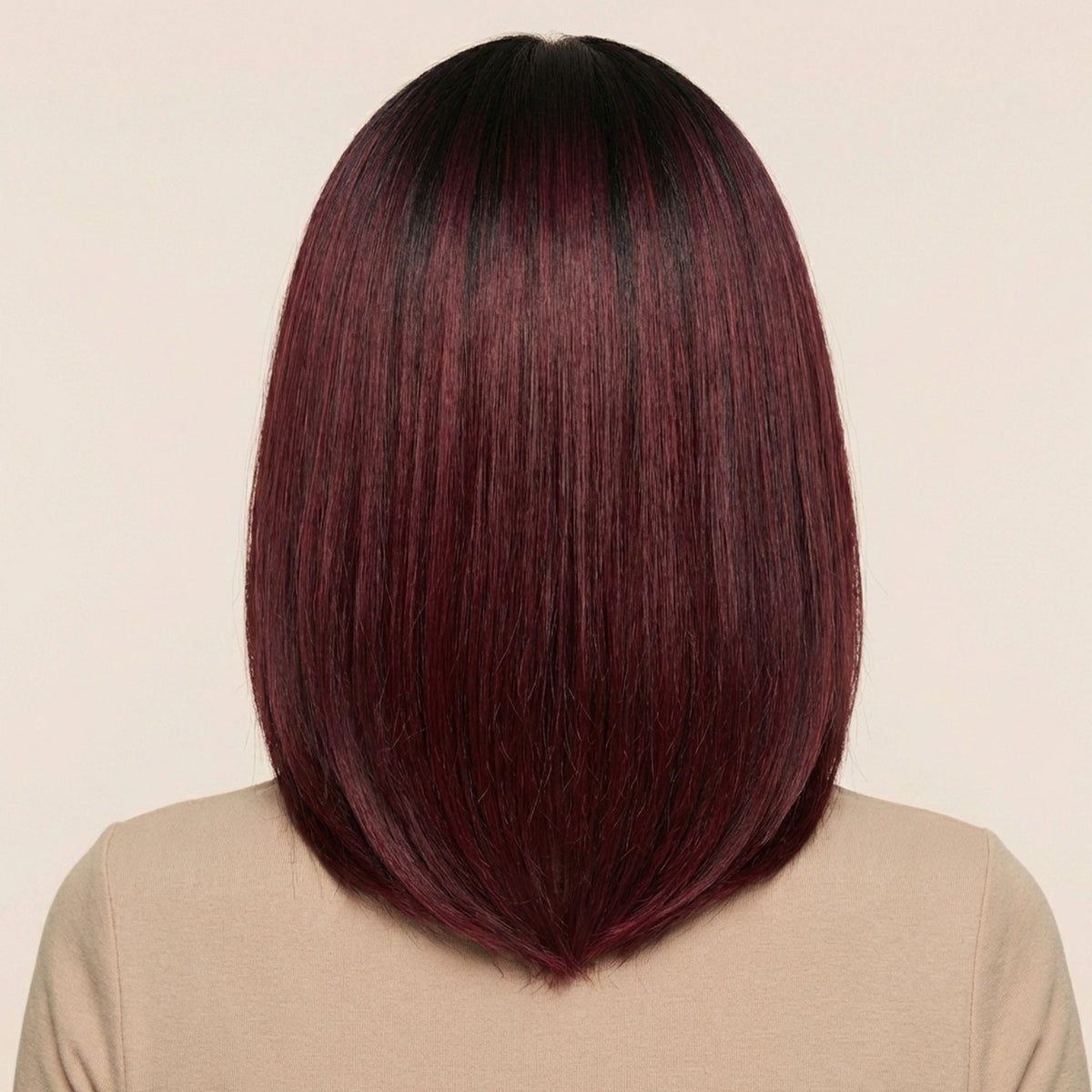 Perruque Synthétique Rouge Courte - Daria