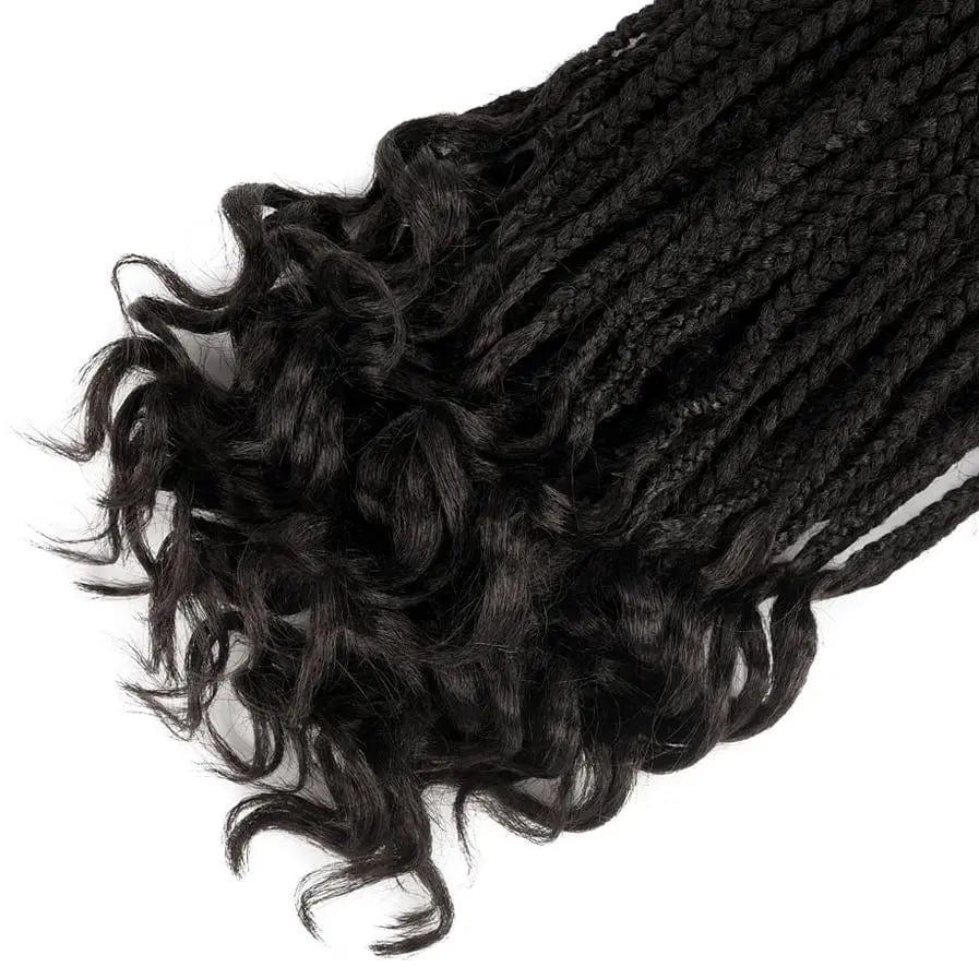 Tresse Africaine Pointes Bouclées Noir