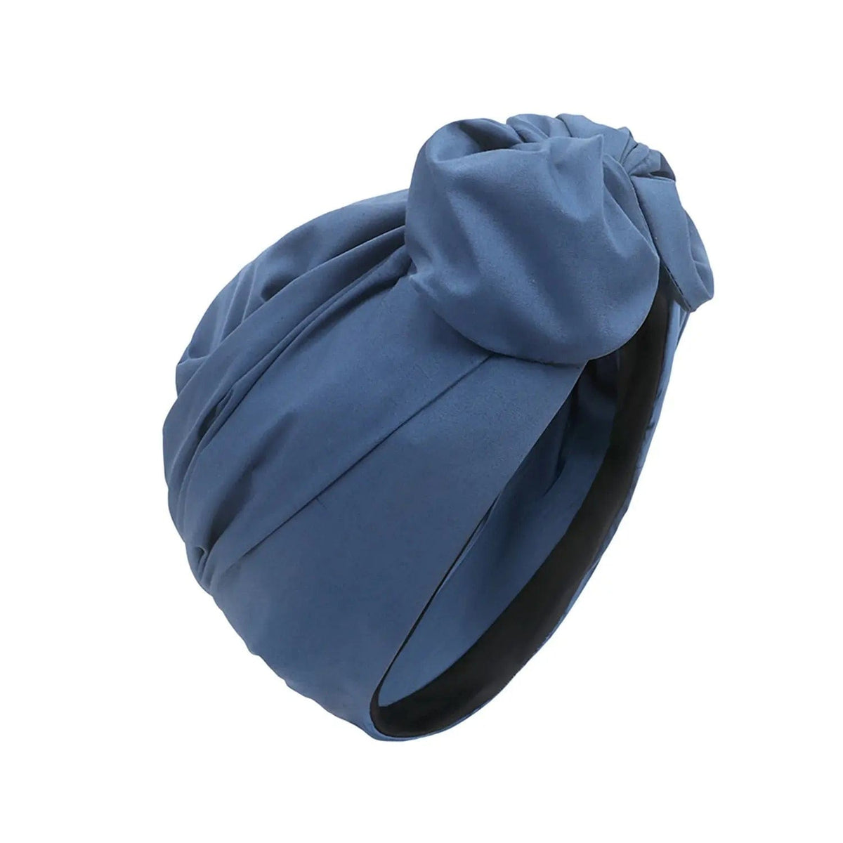 Turban Bouclé Bleu