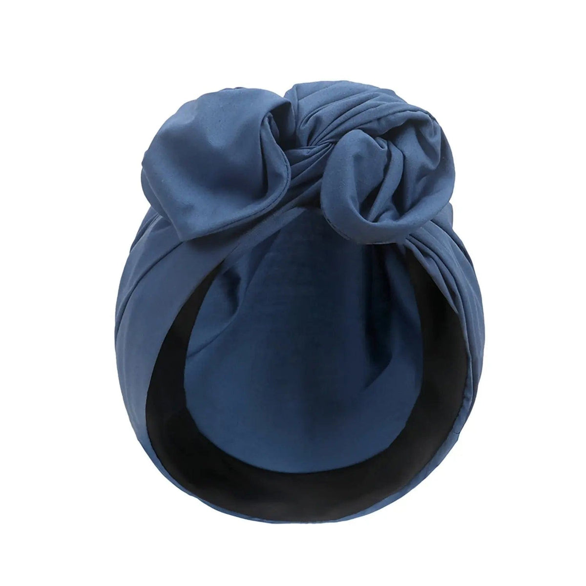 Turban Bouclé Bleu