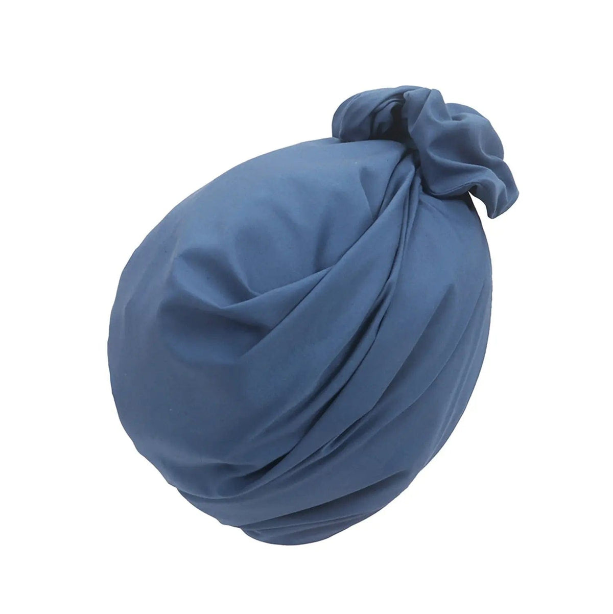Turban Bouclé Bleu