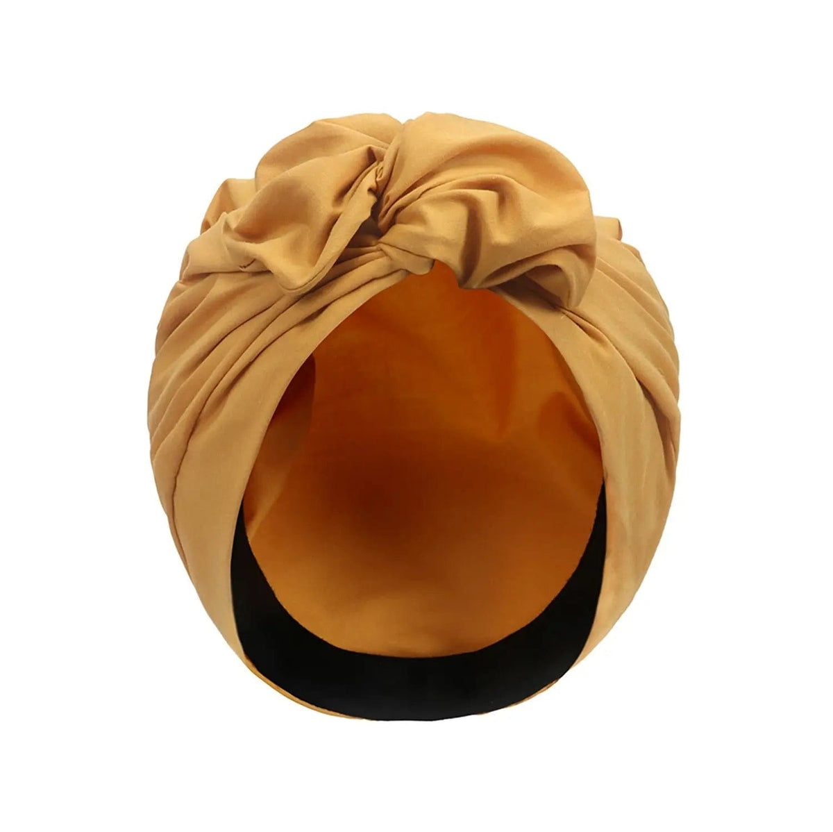Turban Bouclé Jaune