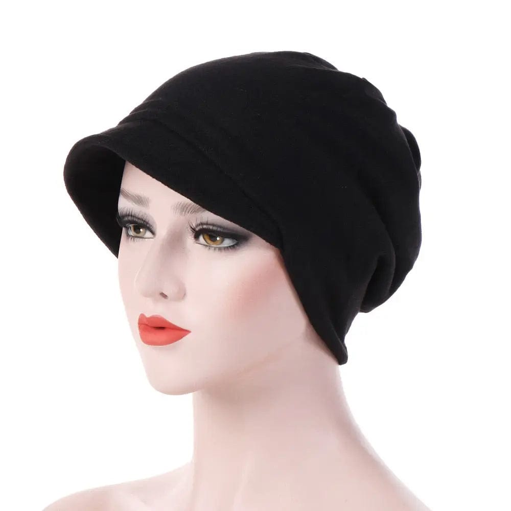 Turban Casquette Noire