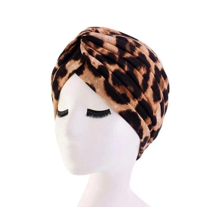 Turban Motif Léopard