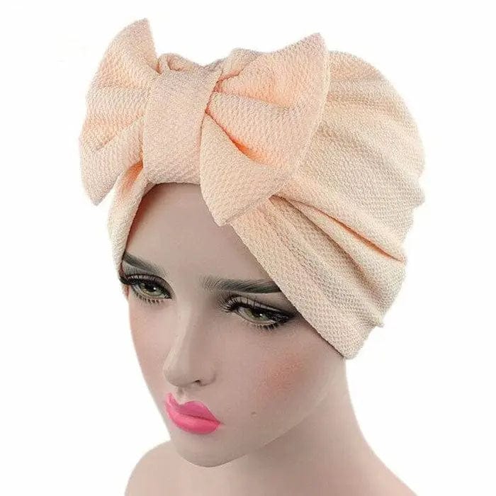 Turban Nœud Beige